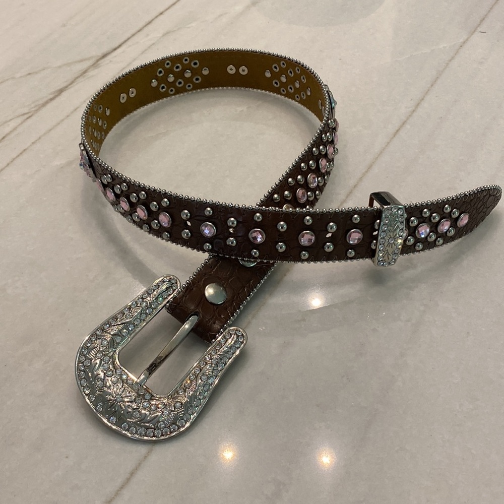 Kids Rhinestone Belt